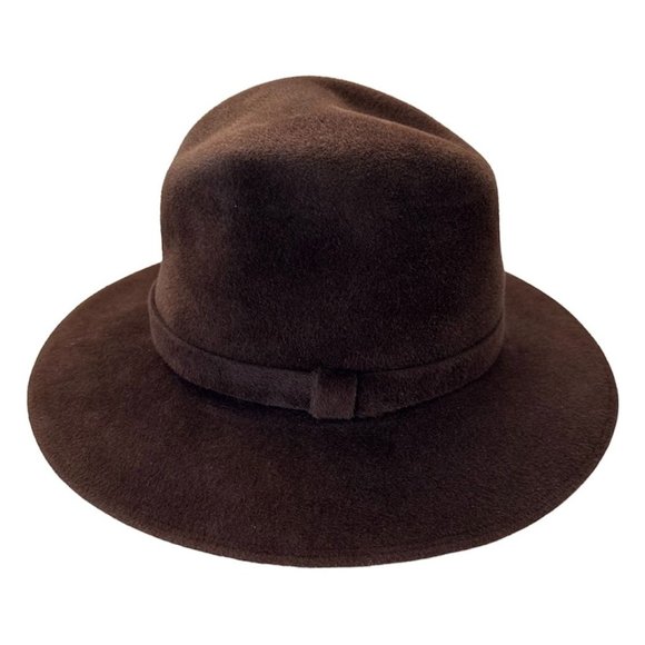 Vintage Brown Launcelot Genuine Velour Hat - Picture 3 of 9